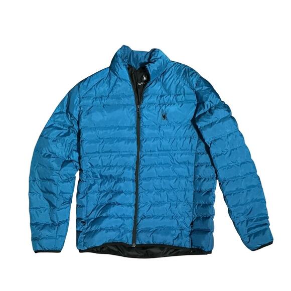 Spyder Men’s Prymo Down Jacket Concept Blue Size XL - Picture 6 of 11